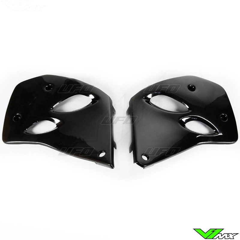 UFO Radiator Shrouds Black - KTM 250SX 360SX 300EXC 360EXC