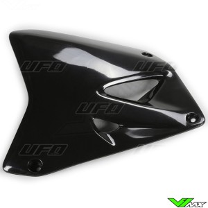 UFO Radiator Shrouds Black - Suzuki RM85