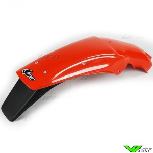 UFO Rear Fender with Tail Light Orange - Honda CR125 CR250 CR500