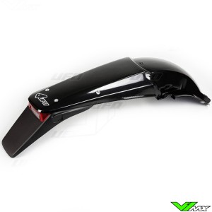 UFO Rear Fender with Tail Light Black - Honda CRF450R