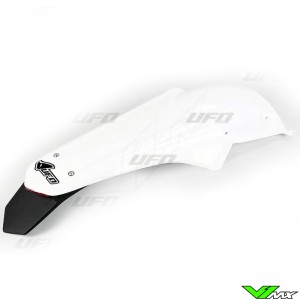 UFO Rear Fender with LED Tail Light White - Honda CRF250R CRF450R