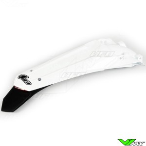 UFO Rear Fender with LED Tail Light White - Honda CRF250R CRF450R