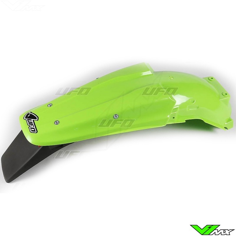 UFO Achterspatbord met Achterlicht Groen - Kawasaki KX125 KX250