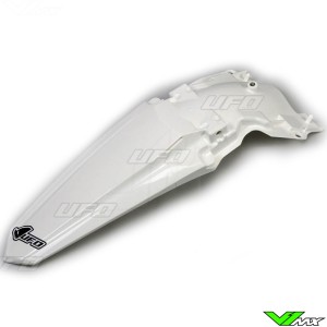 UFO Rear Fender White - Kawasaki KXF250 KXF450