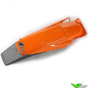 UFO Rear Fender with Tail Light Orange - KTM 125EXC 200EXC 250EXC 300EXC 380EXC 400EXC 525EXC