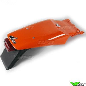 UFO Rear Fender with Tail Light Orange - KTM 620SX