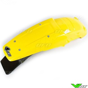 UFO Rear Fender with Tail Light Yellow - Suzuki RM125 RM250
