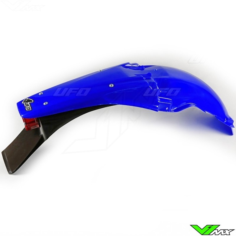 UFO Rear Fender with Tail Light Blue - Yamaha YZ125 YZ250