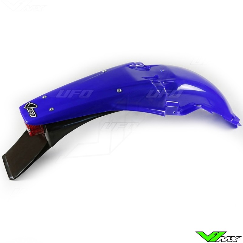 UFO Rear Fender with Tail Light Blue - Yamaha WR250F WR400F WR426F YZF250 YZF400 YZF426