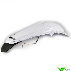 UFO Achterspatbord met LED Achterlicht Wit - Yamaha YZF250