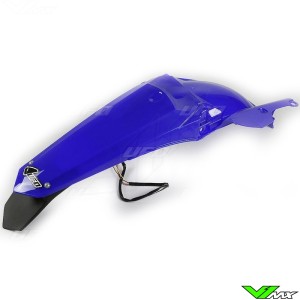 UFO Rear Fender with LED Tail Light Blue - Yamaha YZF250 YZF450