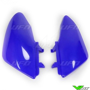 UFO Side Number Plates Blue - Honda CRF50F