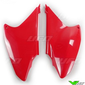UFO Side Number Plates Red - Honda CRF230F
