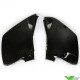 UFO Side Number Plates Black - Kawasaki KX125 KX250