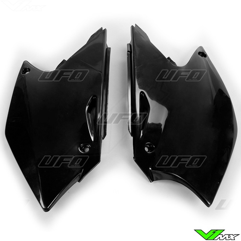 UFO Zijnummerplaten Zwart - Kawasaki KXF250