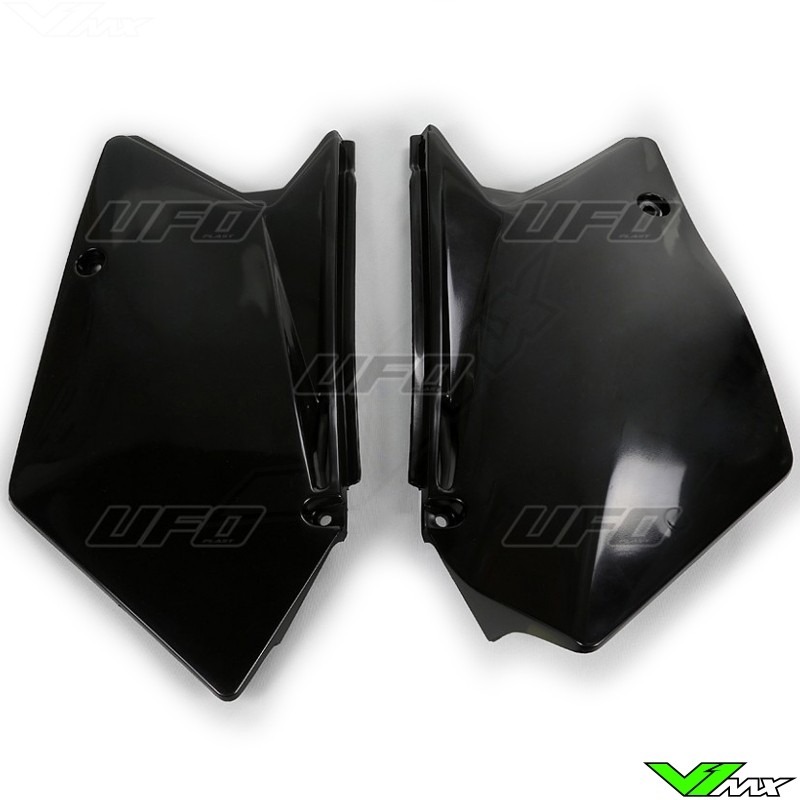 UFO Zijnummerplaten Zwart - Suzuki RMZ450
