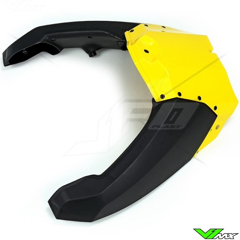 UFO Airbox Cover Yellow - Yamaha WR250F WR450F YZF250 YZF450