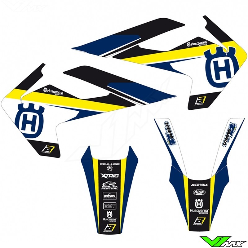 Blackbird Sticker Kit Fit Husqvarna FE350 2014 2015 2016