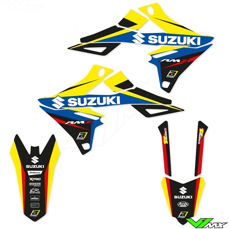 Blackbird Dream 4 Stickerset - Suzuki RMZ250 RMZ450