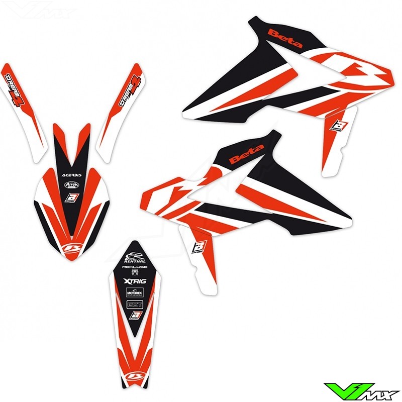 Blackbird Dream 4 Stickerset - Beta RR250-2T RR300-2T RR350-4T RR390-4T RR430-4T RR480-4T