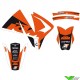 Blackbird Dream 4 Stickerset - KTM 125EXC 200EXC 250EXC 300EXC 380EXC 400EXC 520EXC