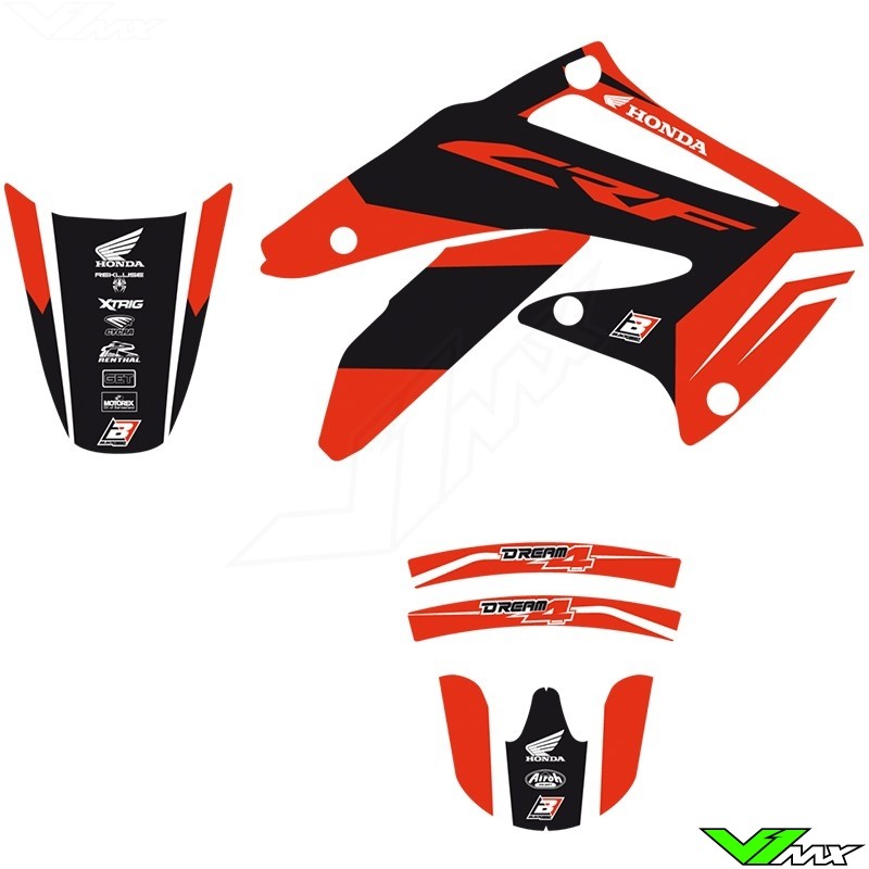 Blackbird Dream 4 Stickerset - Honda CRF450R