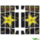 Blackbird Rockstar Radiateur Lamellen Stickers - Husqvarna FC250 FC350 FC450 TC125 TC250