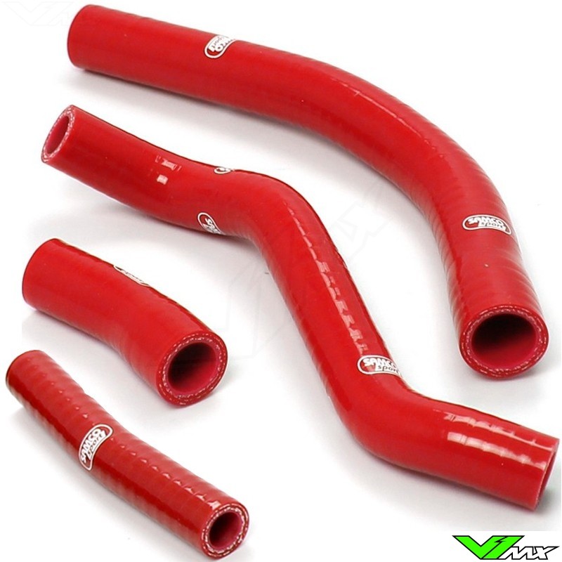 Radiatorhoses Samco sport red - Yamaha YZF450