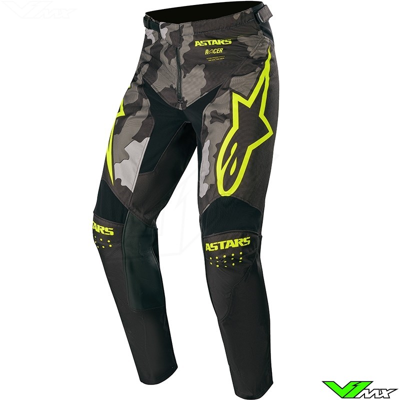 Alpinestars Racer Tactical Motocross Pants - Camo / Fluo Yellow (28)