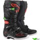 Alpinestars Tech 7 Motocross Boots - Black / Red / Green