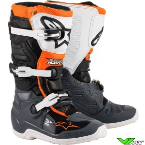 Alpinestars Tech 7s Youth Motocross Boots - Fluo Orange