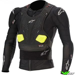 Alpinestars Bionic Pro V2 Beschermingsvest - Zwart / Fluo Geel