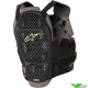 Alpinestars A4 Max Bodyprotector - Zwart / Fluo Geel