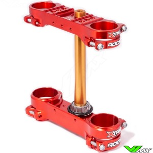 X-Trig ROCS Tech Triple Clamp Red - GasGas EC250 EC300