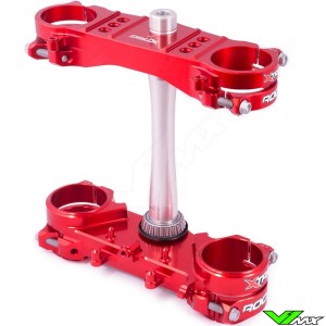 X-Trig ROCS Tech Triple Clamp Red - Honda CRF250R CRF450R