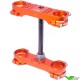 X-Trig ROCS Tech Triple Clamp Orange - KTM 50SX