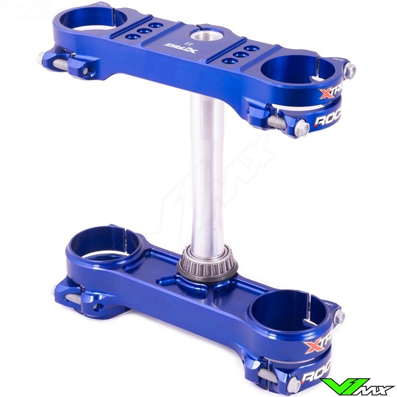 X-Trig ROCS Tech Triple Clamp Blue - Sherco 125SE(WP) 250SE(WP) 300SE(WP) 250SEF(WP) 300SEF(WP) 450SEF(WP) 500SEF(WP)