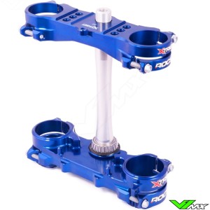 X-Trig ROCS Tech Triple Clamp Blue - Yamaha YZF250 YZF450