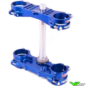 X-Trig ROCS Tech Triple Clamp Blue - Yamaha YZF450