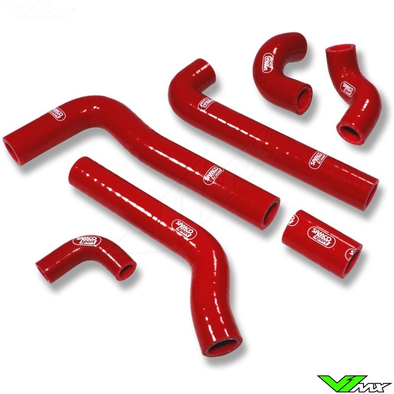 Samco Sport Radiator Hose Red - Beta Xtrainer300-2T