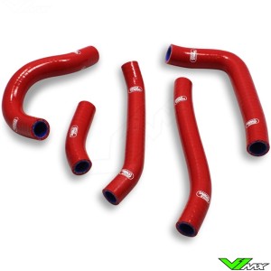 Samco Sport Radiator Hose Red - Honda CRF250R