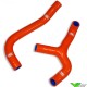 Samco Sport Radiator Hose Orange (Y-Piece Race Design) - KTM 65SX Husqvarna TC65