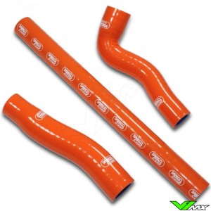 Samco Sport Radiator Hose Orange - KTM 125SX 150SX Husqvarna TC125