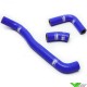 Samco Sport Radiator Hose Blue - Suzuki DRZ400S DRZ400SM