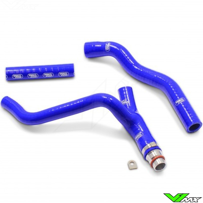 Samco Sport Radiator Hose Blue - Yamaha WR450F