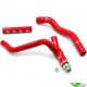 Samco Sport Radiator Hose Red - Yamaha WR450F