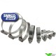 Samco Sport Hose Clamps - Kawasaki KX250