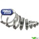Samco Sport Hose Clamps - Yamaha YZ125