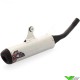 ART Exhaust Silencer Aluminum/Black - KTM 85SX Husqvarna TC85