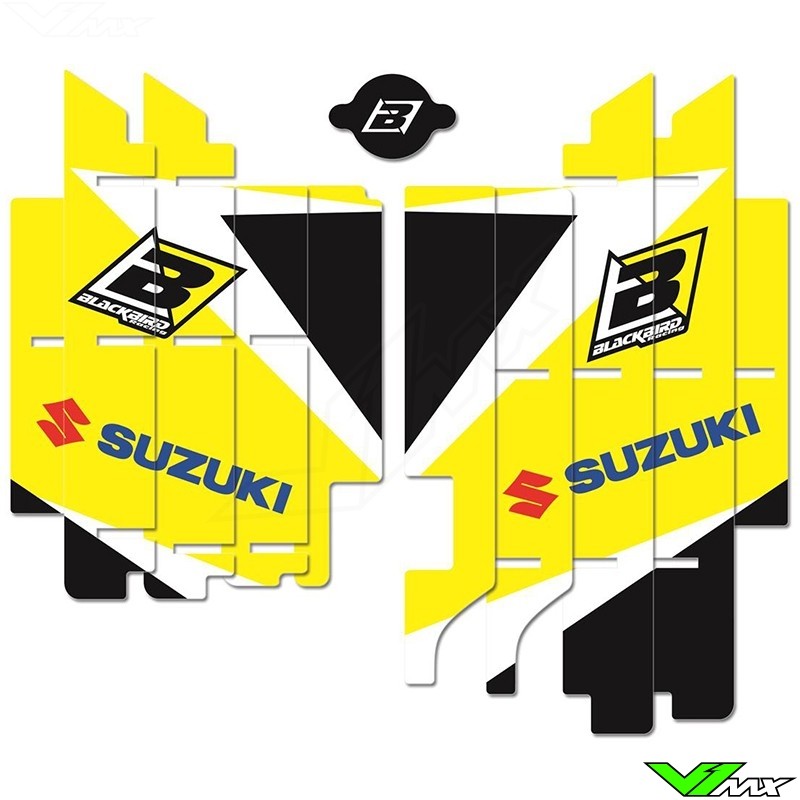 Blackbird Dream 3 Radiateur Lamellen Stickers - Suzuki RMZ450